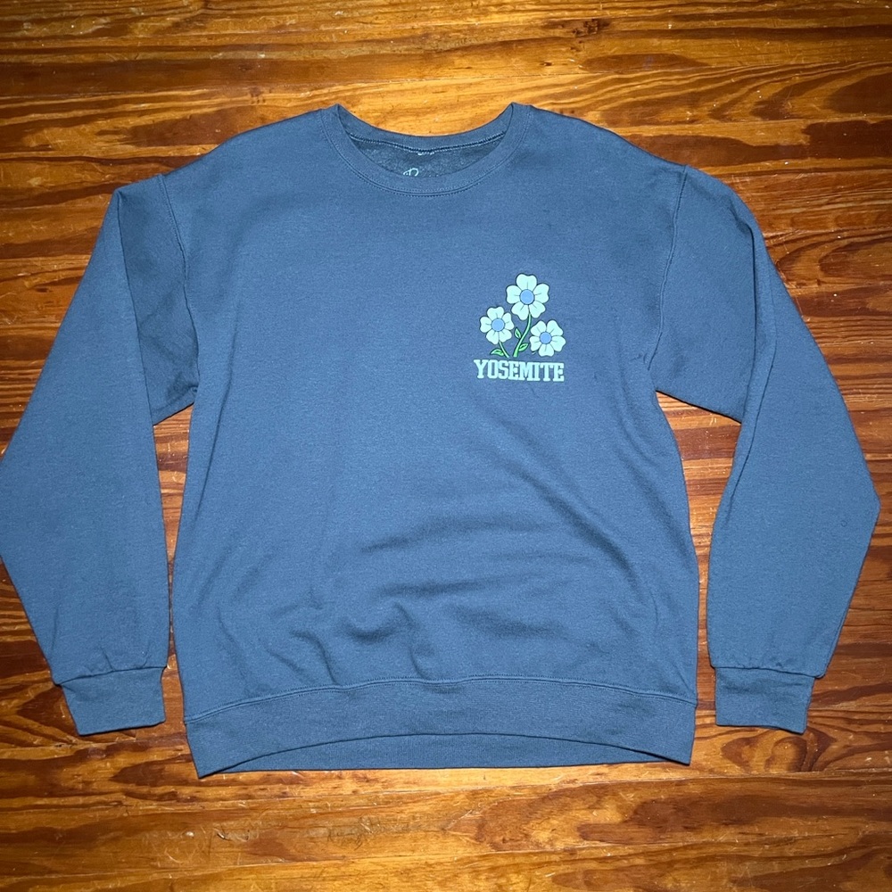 Dark Grey Graphic Crewneck